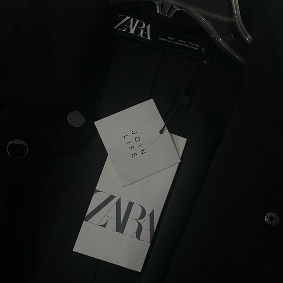 Zara Oversized western fringe jacket / shirt - Picture 2 of 3